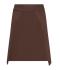 Unisex Apron Short Brown 11167