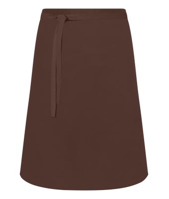 Unisex Apron Short Brown 11167