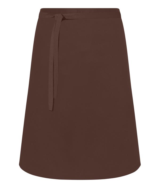 Unisex Apron Short Brown 11167