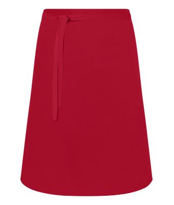 Unisex Apron Short Rood 11167