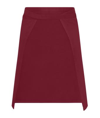 Unisex Apron Short Wijnrood 11167