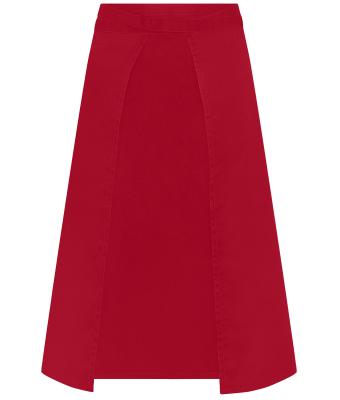 Unisex Apron Long Rood 11168