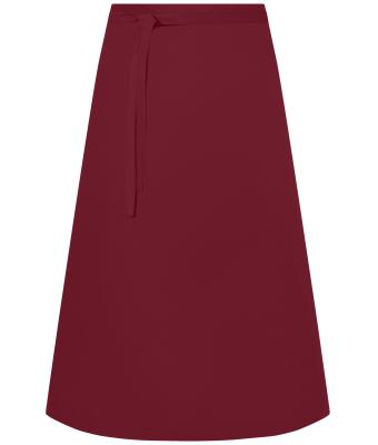 Unisex Apron Long Wijnrood 11168