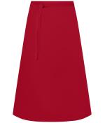 Unisexe Tablier long Rouge 11168