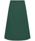 Unisexe Tablier long Vert-foncé 11168