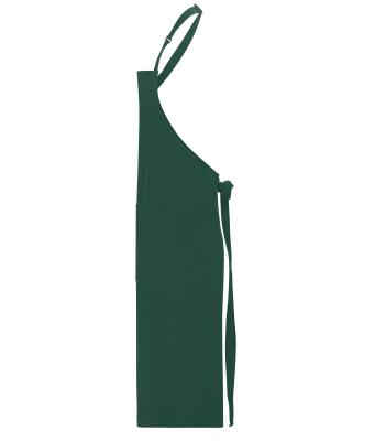Unisex Apron with Bib Donkergroen 11169
