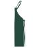 Unisex Apron with Bib Donkergroen 11169