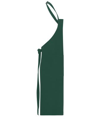 Unisex Apron with Bib Donkergroen 11169