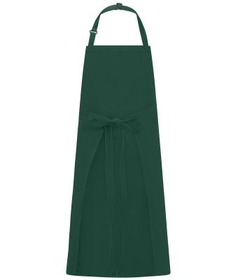 Unisex Apron with Bib Donkergroen 11169