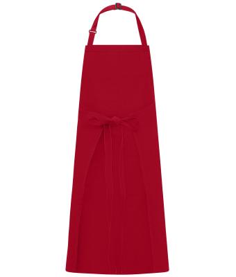 Unisex Apron with Bib Rood 11169