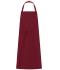 Unisex Apron with Bib Wijnrood 11169