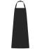 Unisex Apron with Bib Zwart 11169