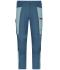 Unisexe Pantalon de travail (toutes saisons) extensible dans les quatre sens Bleu-profond/bleu-acier 12029