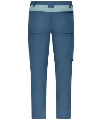 Unisex Workwear Pants (All-Season) 4-Way Stretch Diep-blauw/staal-blauw 12029