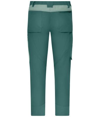 Unisex Workwear Pants (All-Season) 4-Way Stretch Industrial-green/foggy-green 12029