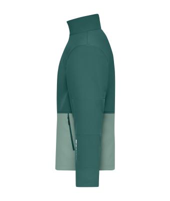 Unisexe Veste softshell de travail Vert-industriel/vert-brumeux 12034