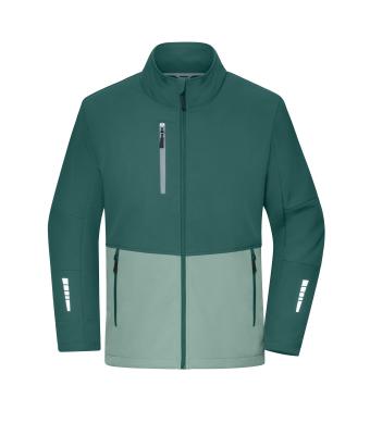 Unisexe Veste softshell de travail Vert-industriel/vert-brumeux 12034