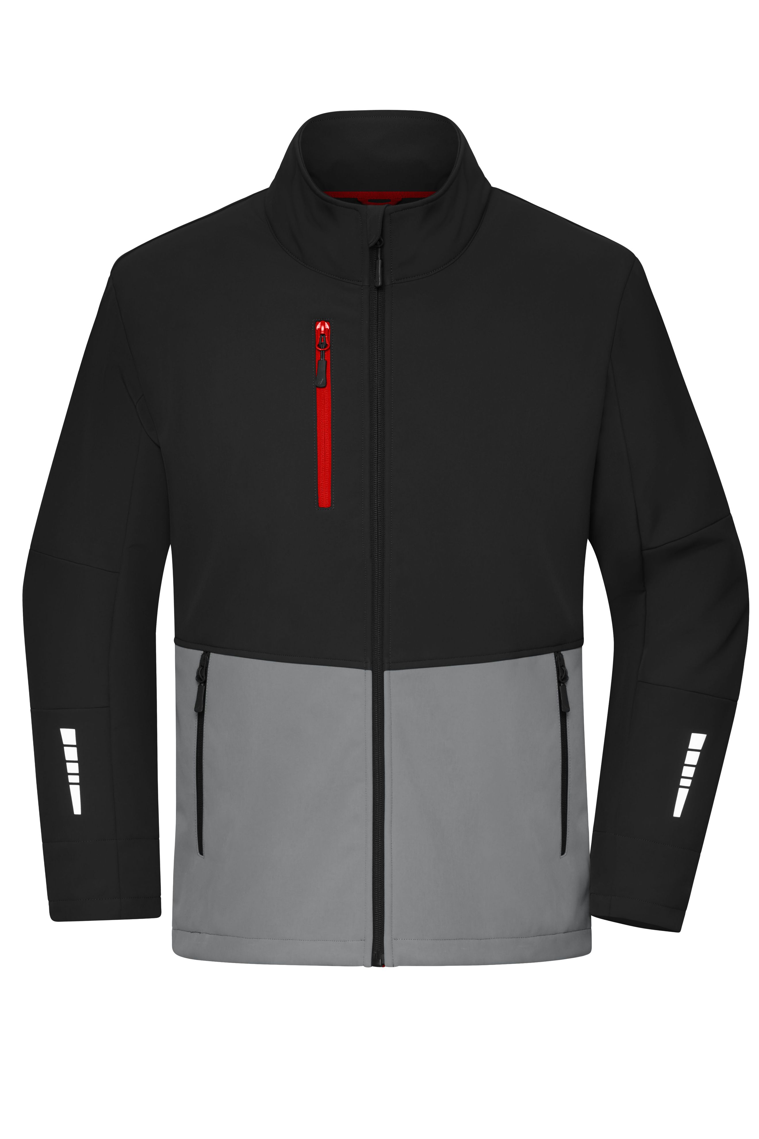 Unisex Workwear Softshell Jacket Black/metal-grey-Daiber