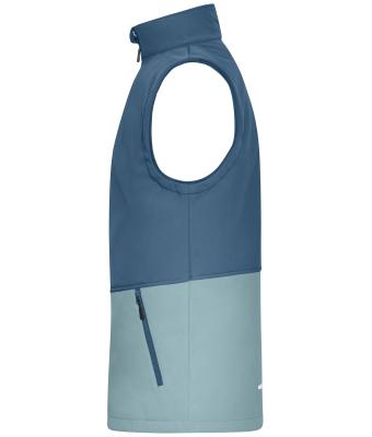 Unisexe Gilet softshell Workwear Bleu-profond/bleu-acier 12035