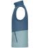 Unisexe Gilet softshell Workwear Bleu-profond/bleu-acier 12035