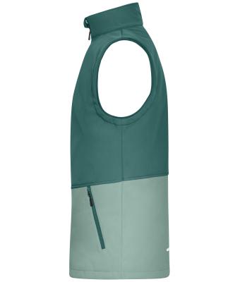Unisexe Gilet softshell Workwear Vert-industriel/vert-brumeux 12035