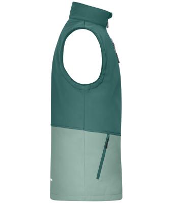 Unisexe Gilet softshell Workwear Vert-industriel/vert-brumeux 12035