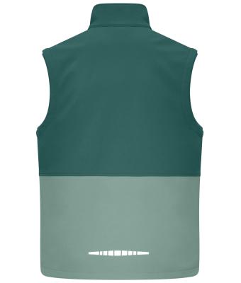 Unisexe Gilet softshell Workwear Vert-industriel/vert-brumeux 12035