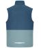 Unisex Workwear Softshell Vest Diep-blauw/staal-blauw 12035