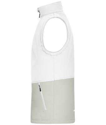Unisex Workwear Softshell Vest Wit/cement 12035