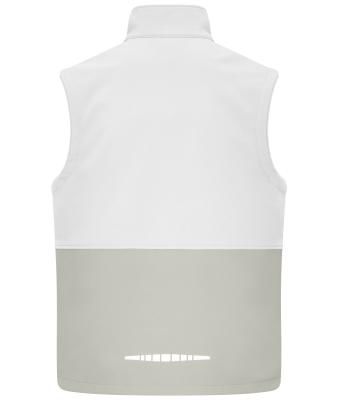 Unisex Workwear Softshell Vest Wit/cement 12035