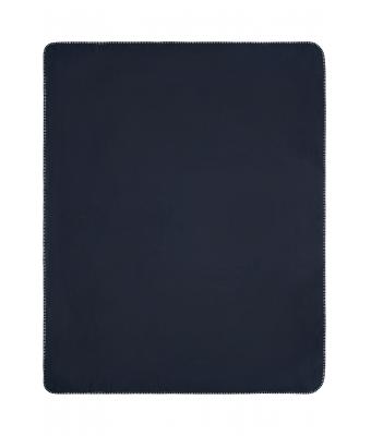 Unisex Fleece Blanket Navy/naturel 10227