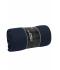 Unisex Fleece Blanket Navy/natural 10227