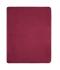 Unisex Fleece Blanket Bordeaux/natural 10227