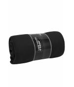 Unisex Fleece Blanket Black/light-grey 10227