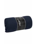 Unisex Fleece Blanket Navy/natural 10227