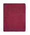 Unisex Fleece Blanket Bordeaux/natural 10227