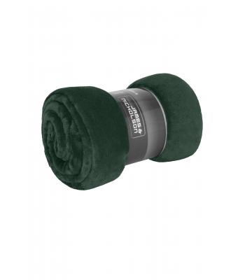Unisex Microfibre Fleece Blanket XL GRS Dark-green 11503