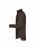 Homme Chemise stretch manches longues homme Marron 7340