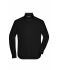 Herren Men's Shirt Slim Fit Long Black 7340