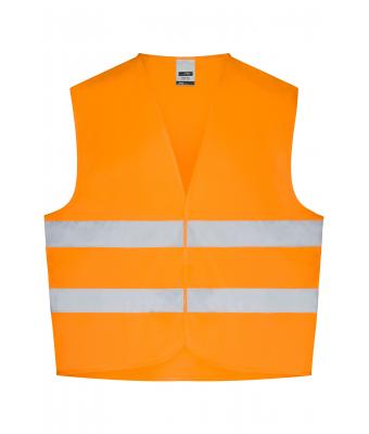 Unisexe Gilet de sécurité Orange-fluorescent 7347