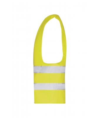 Unisex Safety Vest Fluorescent-yellow 7347