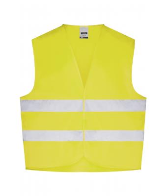 Unisex Safety Vest Fluorescent-yellow 7347