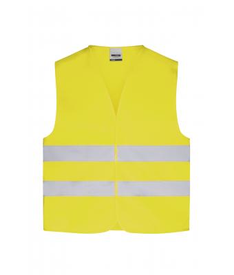 GILET DE SECURITE JAUNE FLUO ENFANT 4-8 - mbkleborgne