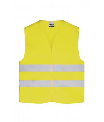 Kids Safety Vest Junior Fluorescent-yellow 7348