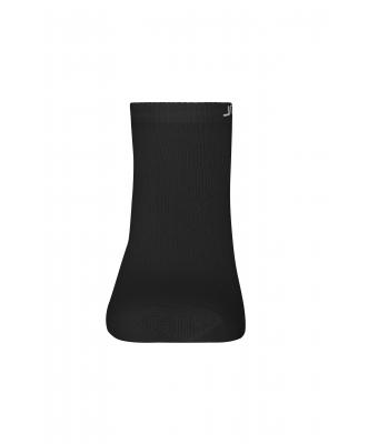 Unisexe Chaussettes sneakers Noir 7351
