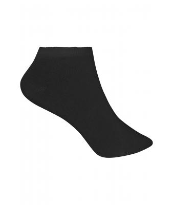 Unisexe Chaussettes sneakers Noir 7351