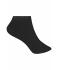 Unisexe Chaussettes sneakers Noir 7351