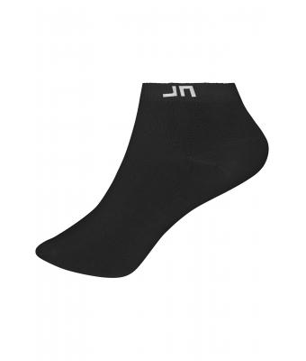 Unisexe Chaussettes sneakers Noir 7351