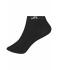 Unisexe Chaussettes sneakers Noir 7351