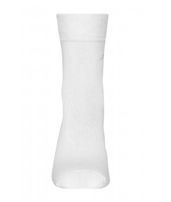 Unisexe Chaussettes business Blanc 7352